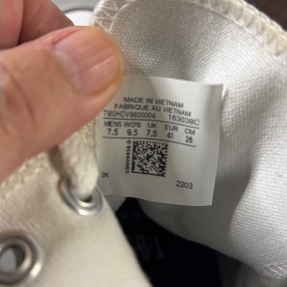 Converse All Star Chuck Taylor High Top Sneakers - Picture 7 of 7